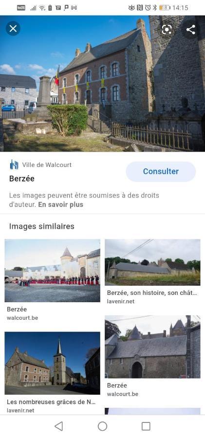 Maison D'Hote Les Notes Endormie Chambre Secrete Berzee ภายนอก รูปภาพ