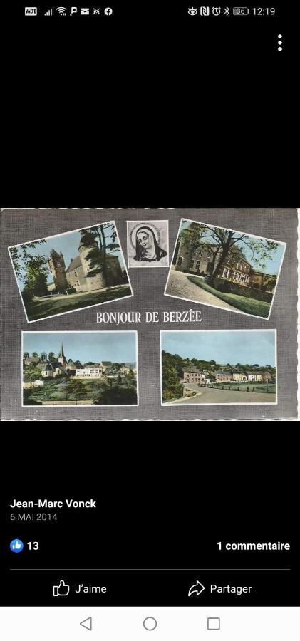 Maison D'Hote Les Notes Endormie Chambre Secrete Berzee ภายนอก รูปภาพ